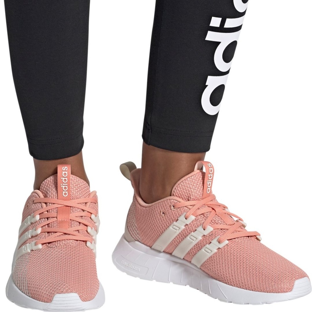 Adidas Women's Questar Flow Running Shoe Pink Sz 9